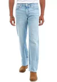 Men's Relaxed Fit Straight Leg Jeans