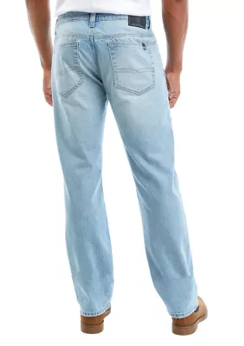Men's Relaxed Fit Straight Leg Jeans