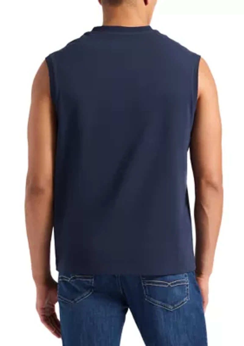 Kingster Men's Relaxed Fit Jersey Tank Top