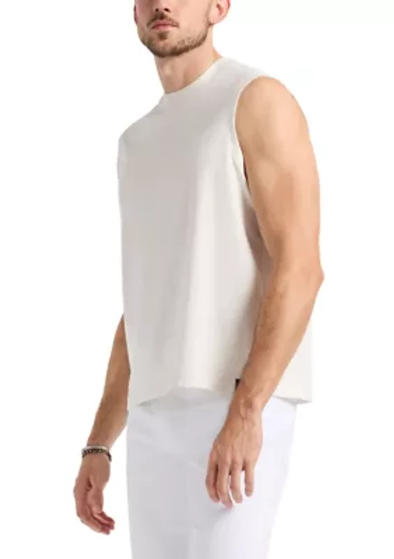 Kingster Men's Relaxed Fit Jersey Tank Top