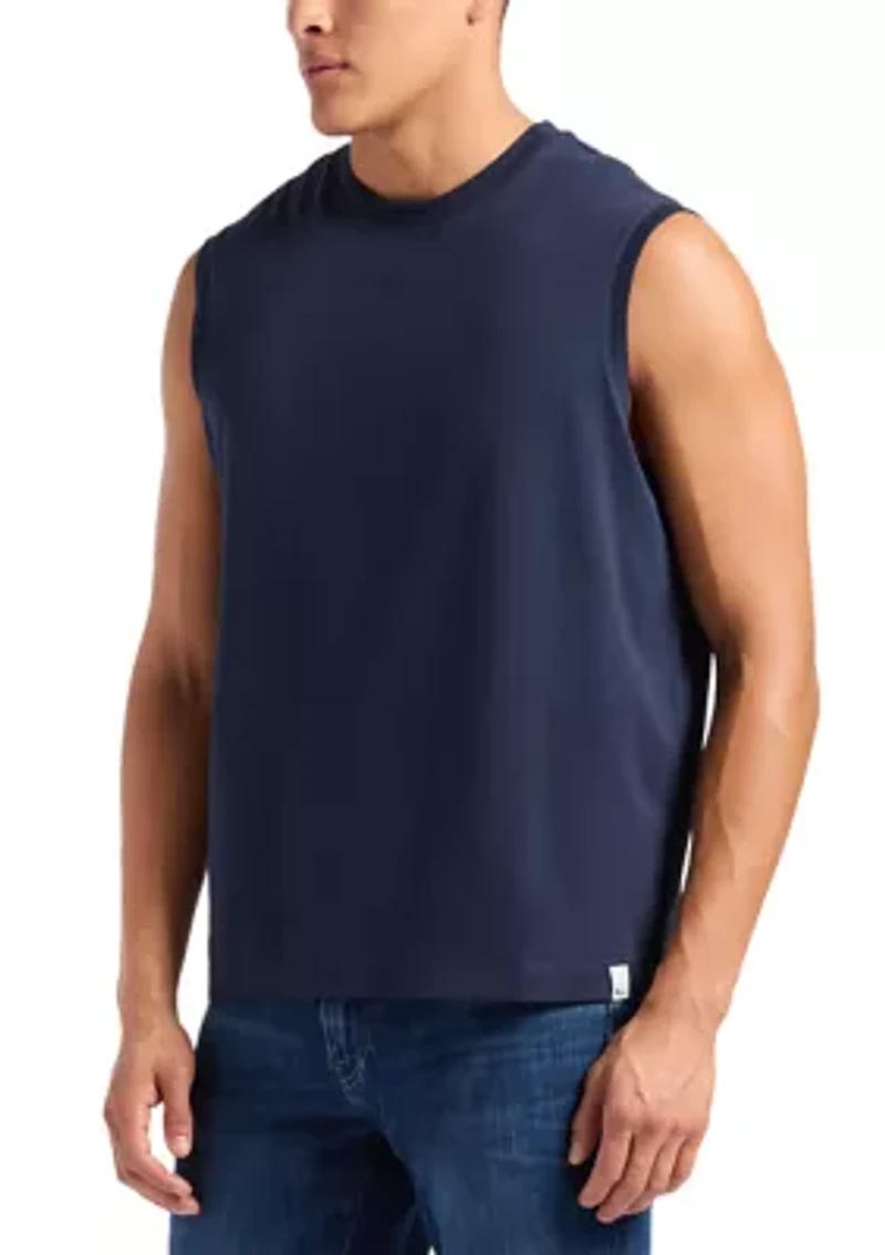Kingster Men's Relaxed Fit Jersey Tank Top