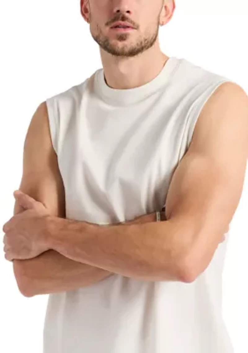 Kingster Men's Relaxed Fit Jersey Tank Top