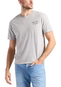 Men's Tastrup Graphic T-Shirt with Horseshoes Print