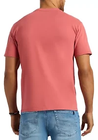 Men's Tarz Graphic T-Shirt with Bull Skull Motif