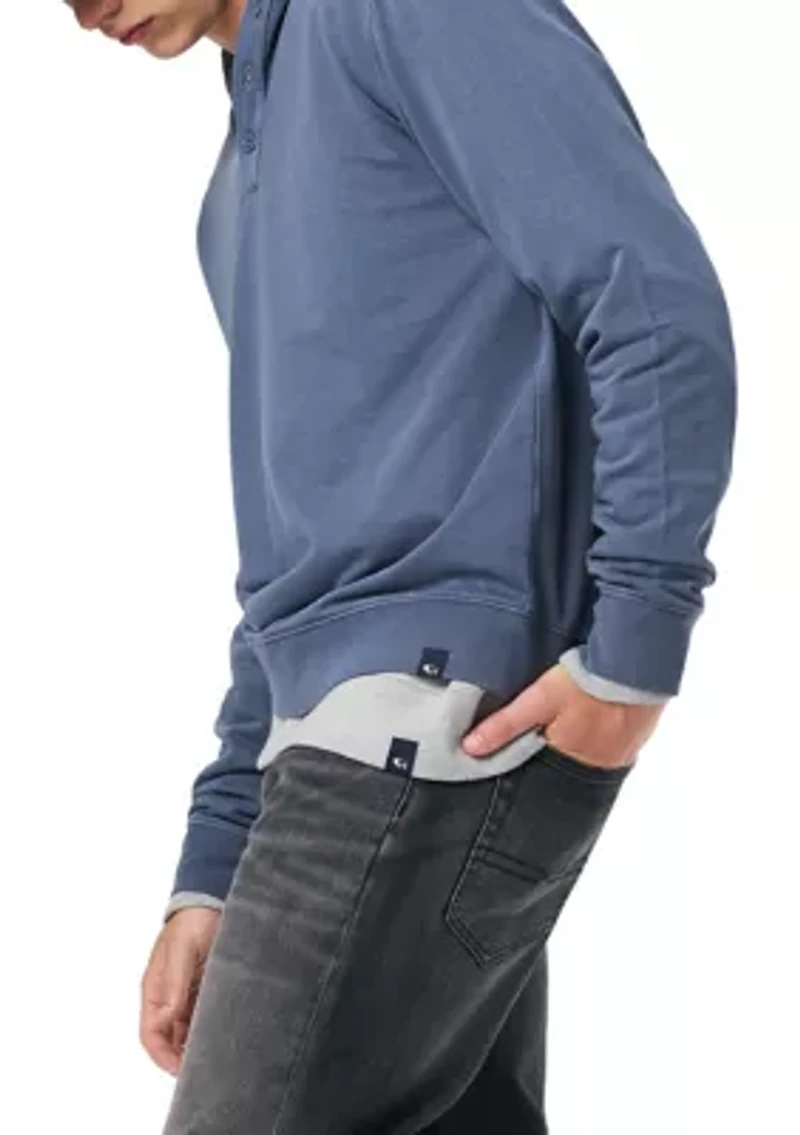 Men's Kaye Relaxed Pullover Hoodie, Dark Forest