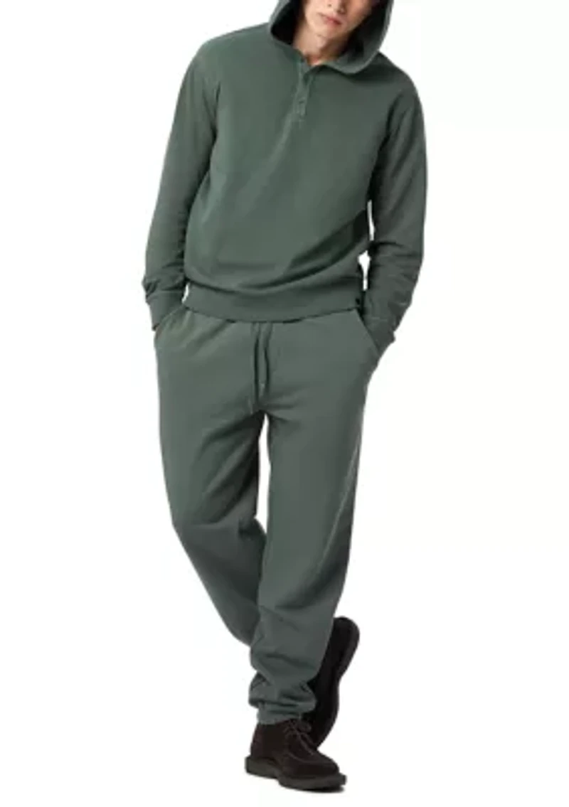 Men's Kaye Relaxed Pullover Hoodie, Dark Forest