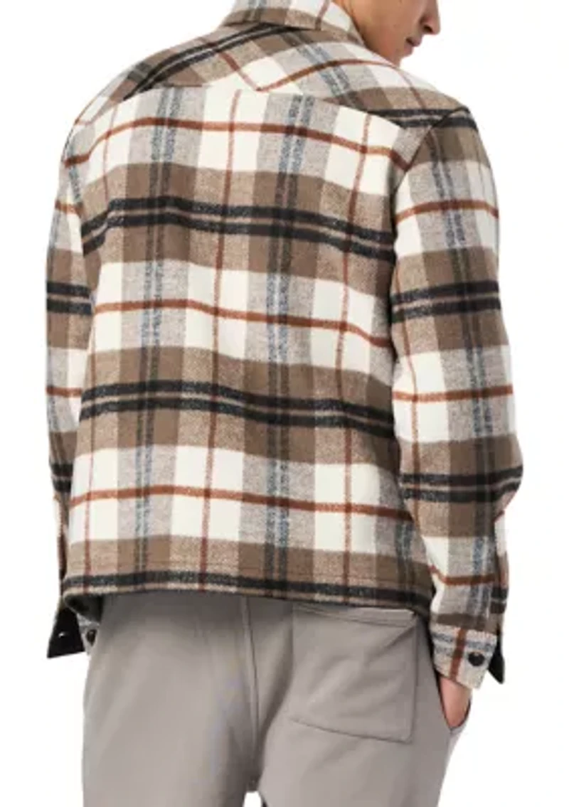 Men's Jace Plaid Shirt Jacket