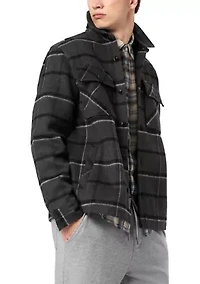Men's Jace Plaid Shirt Jacket
