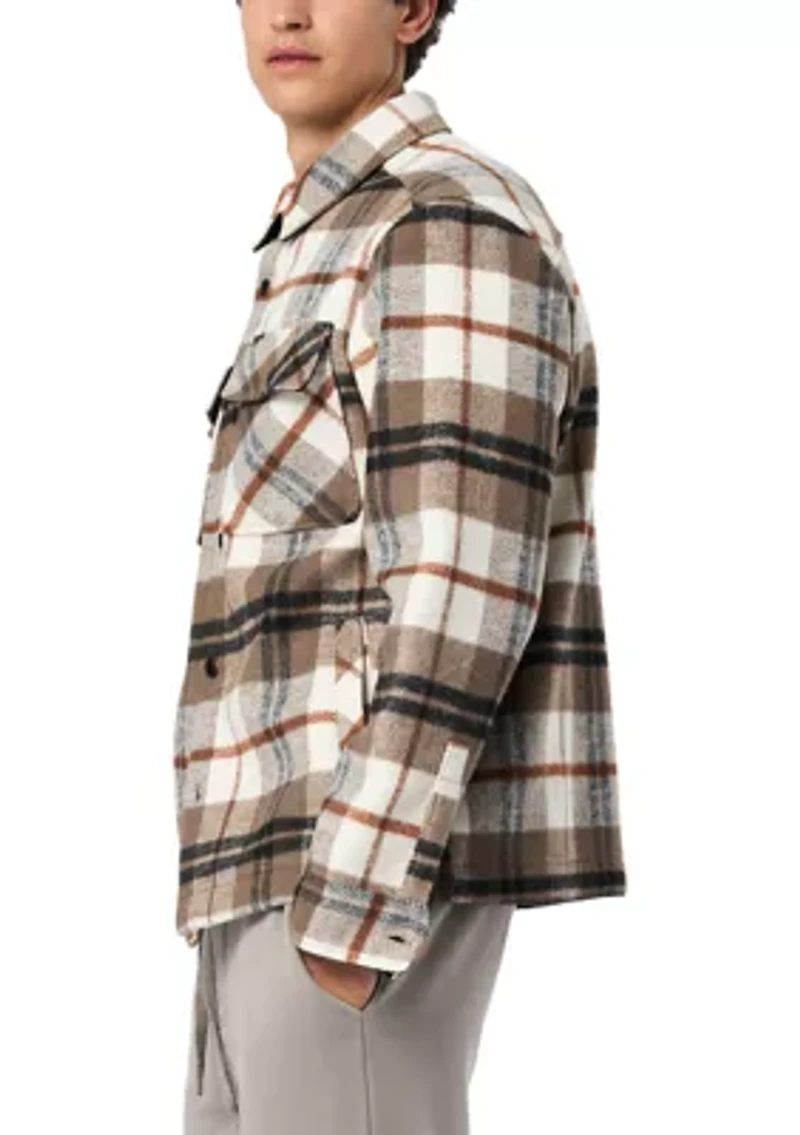 Men's Jace Plaid Shirt Jacket