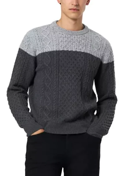 Men's Wintor Color Block Sweater