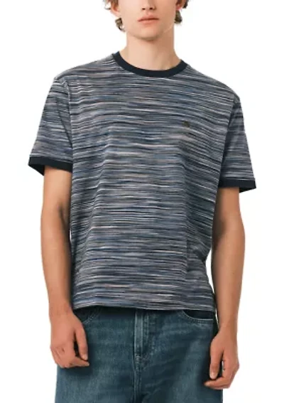 Men’s Kirion Short Sleeve Striped Crew Neck Top