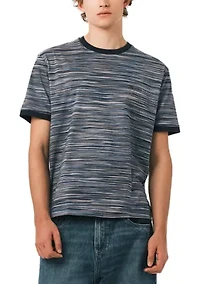 Men’s Kirion Short Sleeve Striped Crew Neck Top