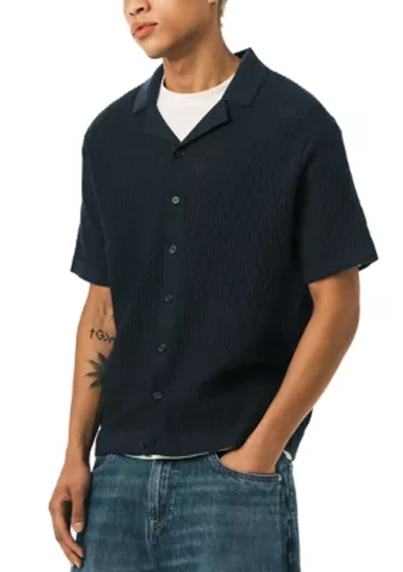 Men’s Waldir Short Sleeve Sweater Shirt