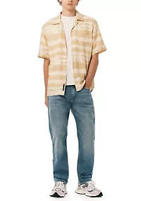 Men’s Short Sleeve Printed Camp Shirt