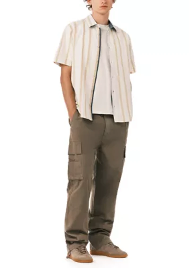 Men’s Sulian Short Sleeve Striped Shirt
