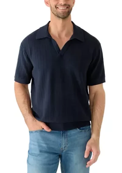 Men’s Short Sleeve Sweater Polo