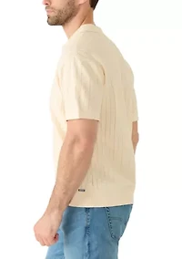 Men’s Short Sleeve Sweater Polo