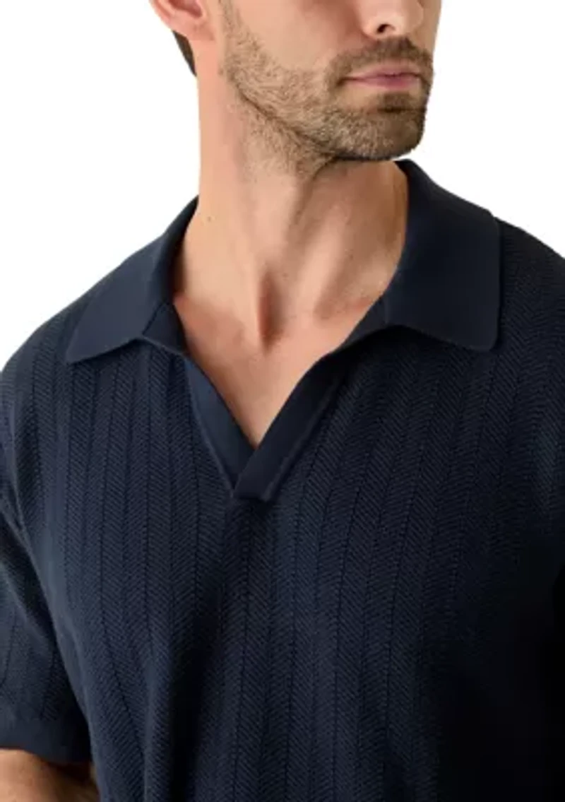 Men’s Short Sleeve Sweater Polo