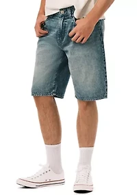 Men’s Relaxed Straight Denim Shorts