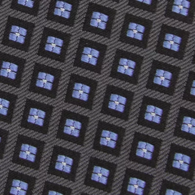 Micro Square Woven Tie