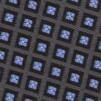 Micro Square Woven Tie