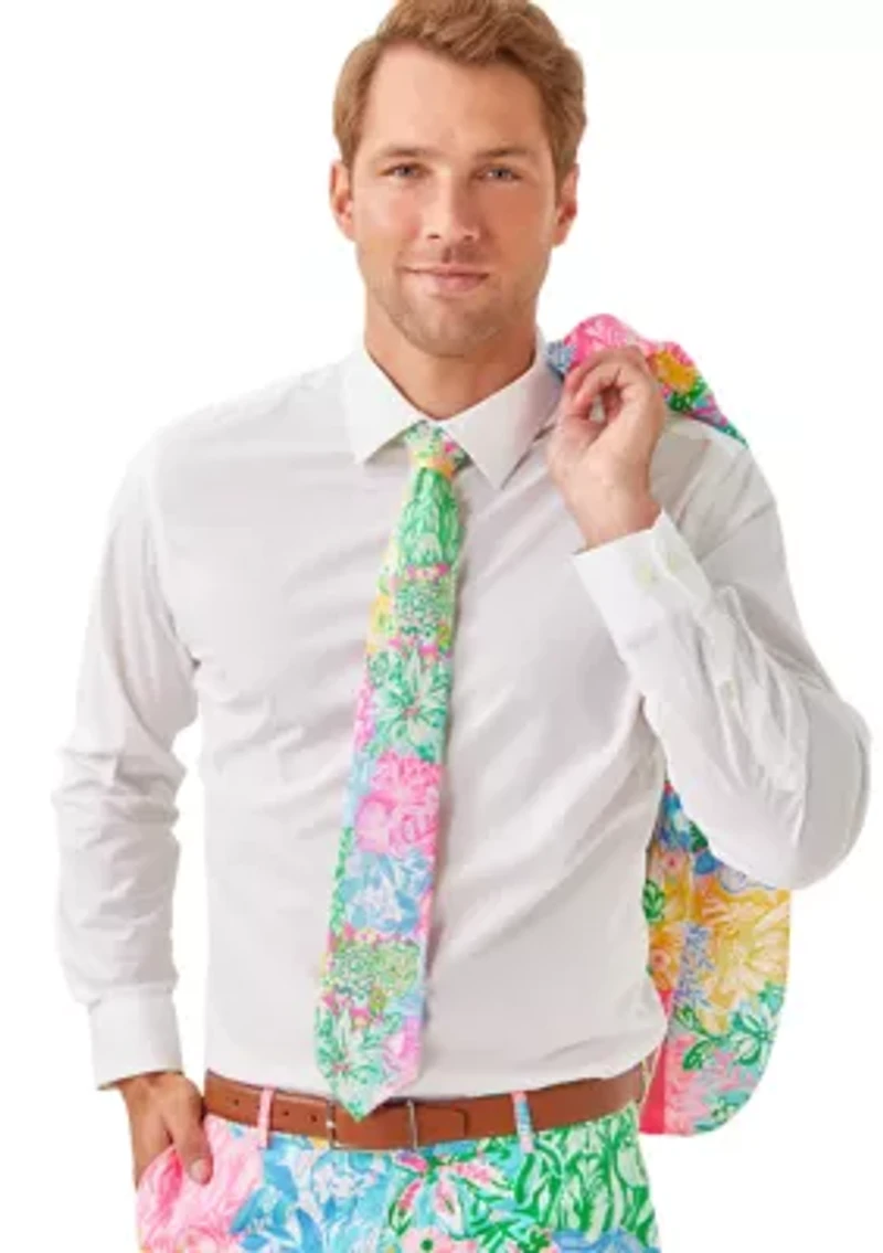 Men's Tie and Pocket Square Set