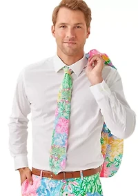 Men's Tie and Pocket Square Set