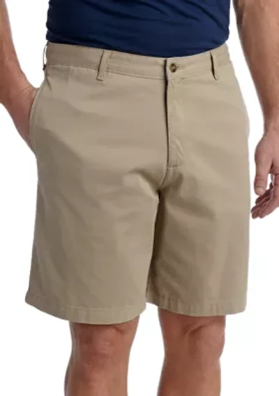Big & Tall Flat Front Shorts