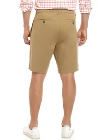 Comfort Flex 9 Inch Twill Shorts