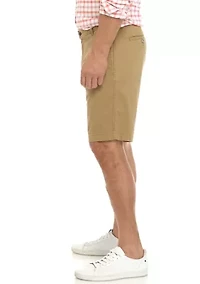 Comfort Flex 9 Inch Twill Shorts