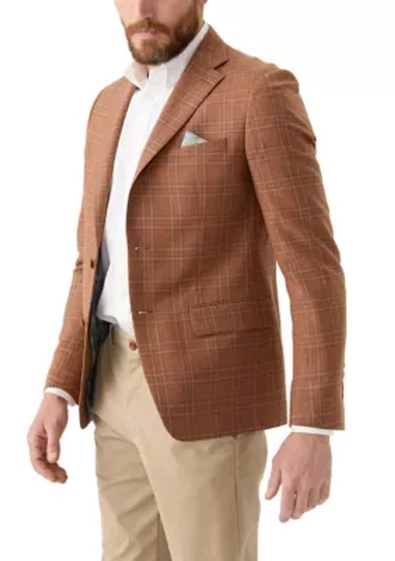 Men's Plaid Sport Coat