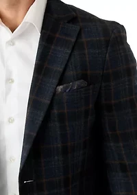 Single Breasted Button-Front Sport Coat