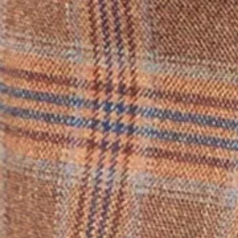 Single Breasted Plaid Sport Coat