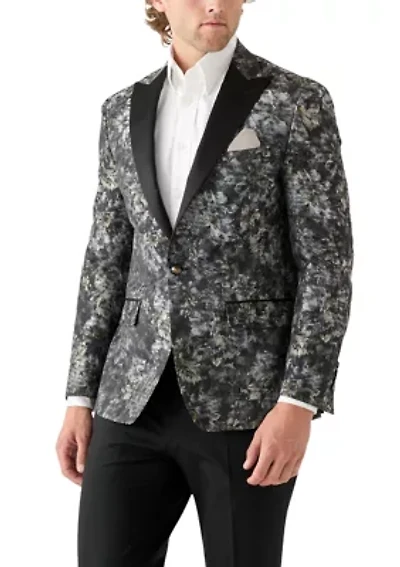 Men's Floral Printed Formal Sportcoat