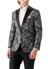 Men's Floral Printed Formal Sportcoat