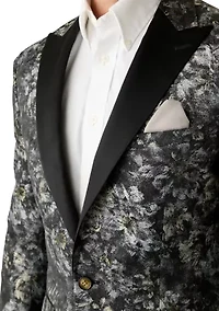 Men's Floral Printed Formal Sportcoat
