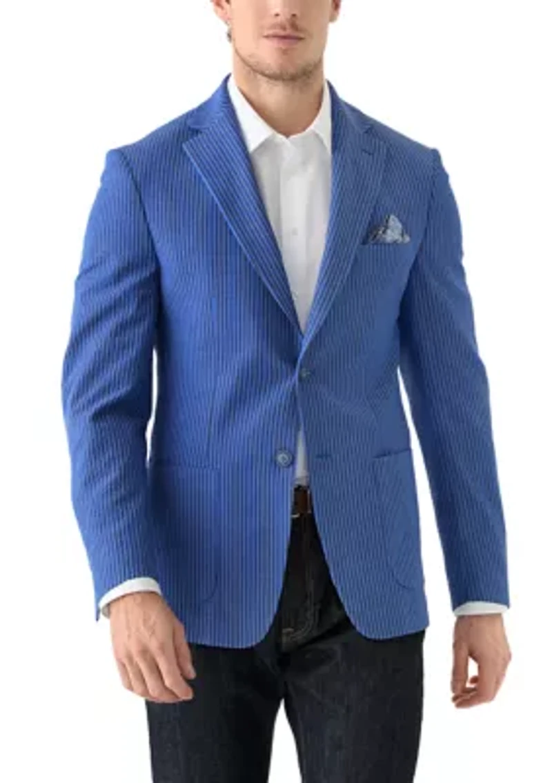 Single Breasted 2-Button Front Sport Coat