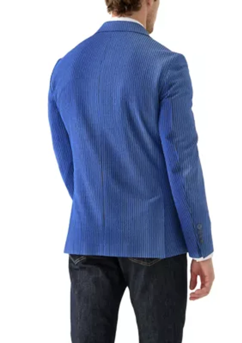 Single Breasted 2-Button Front Sport Coat