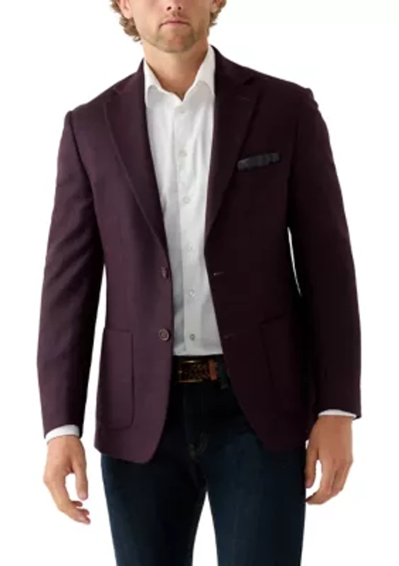 Men's Solid Twill Jacket