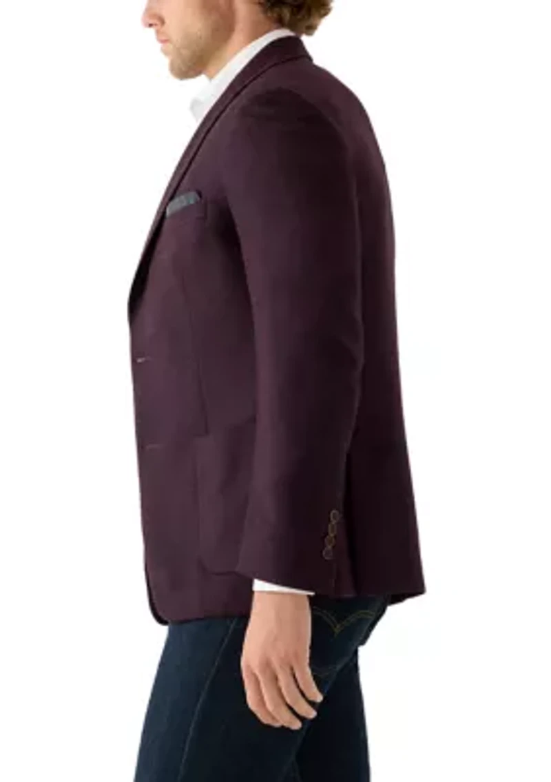 Men's Solid Twill Jacket