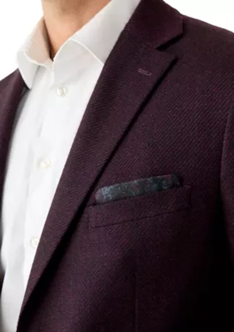 Men's Solid Twill Jacket