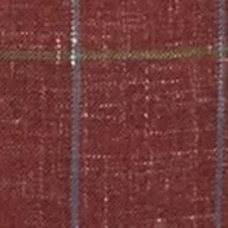 Brick Windowpane Sport Coat