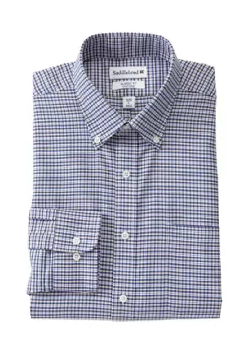 Big & Tall Check Print Shirt