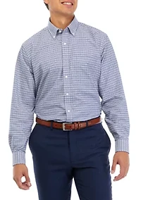 Big & Tall Check Print Shirt