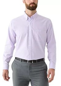 Men's Long Sleeve Button Down Dress Shirt