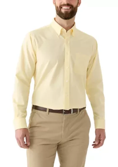 Men's Long Sleeve Button Down Dress Shirt