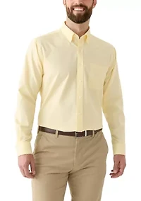 Men's Long Sleeve Button Down Dress Shirt