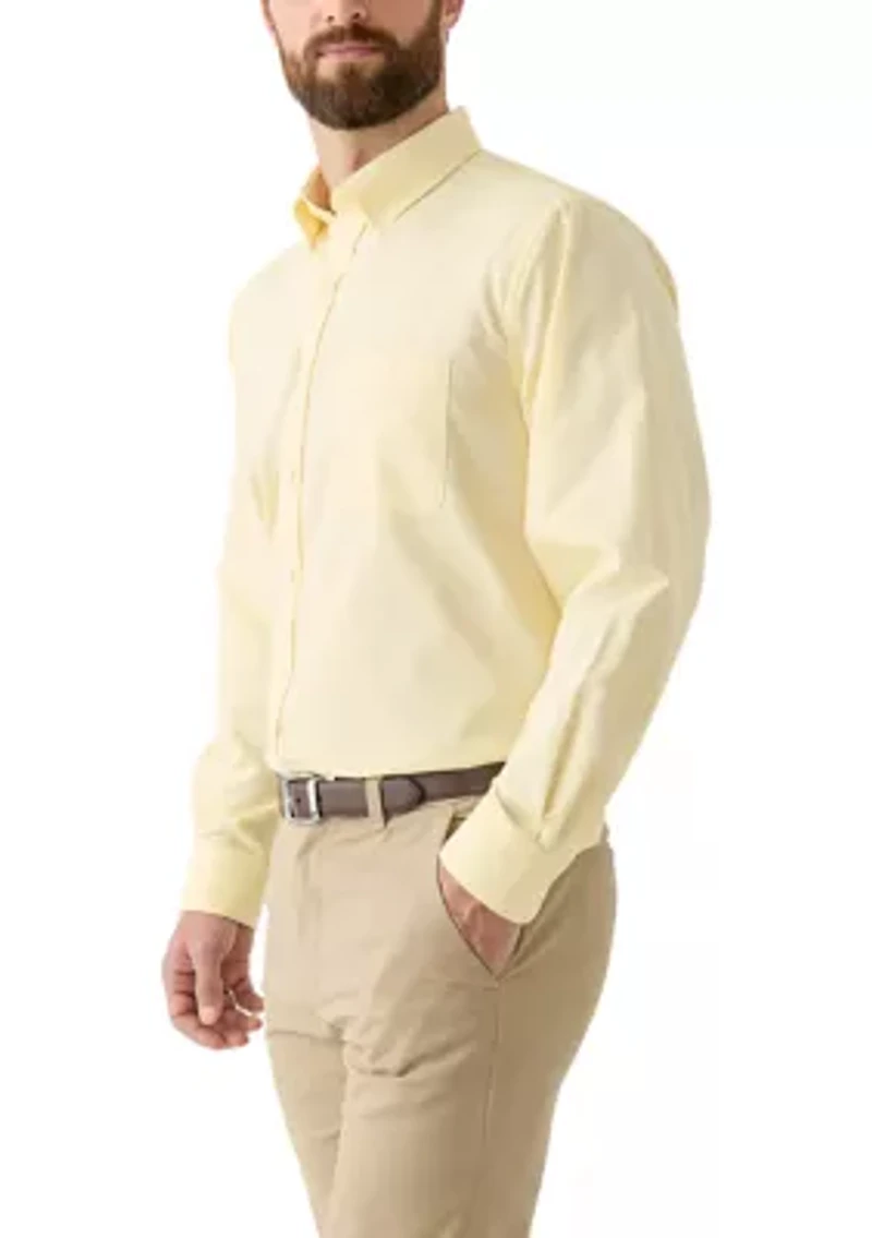 Men's Long Sleeve Button Down Dress Shirt