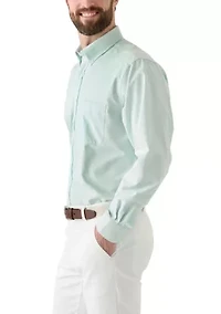 Solid Oxford Dress Shirt