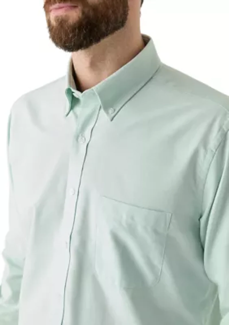 Solid Oxford Dress Shirt